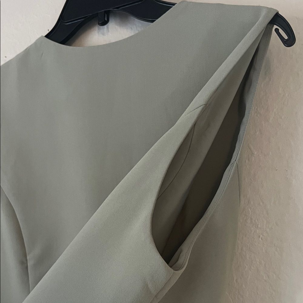 NWT Abercrombie and Fitch Sage Button Up Vest in … - image 4